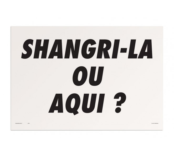 Print Felipe Morozini - Shangri-la ou Aqui