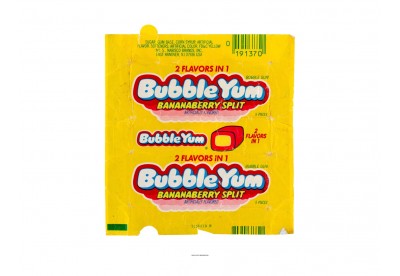 BUBBLE YUM BANANABERRY SPLIT 