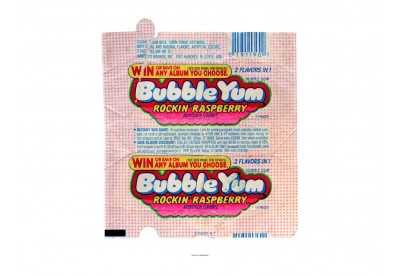 Bubble Yum Rockin' Raspberry - 50 cm x 40 cm