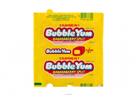 BUBBLE YUM BANANABERRY SPLIT 