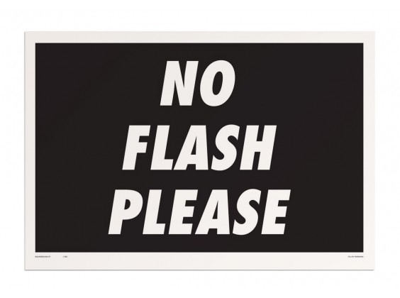 Print Felipe Morozini - No Flash Please