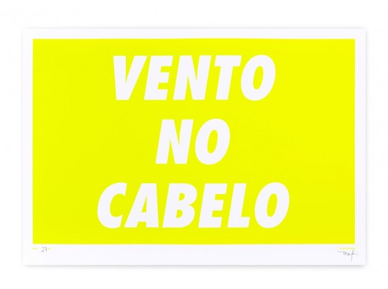 Vento no Cabelo - Amarelo Fluor