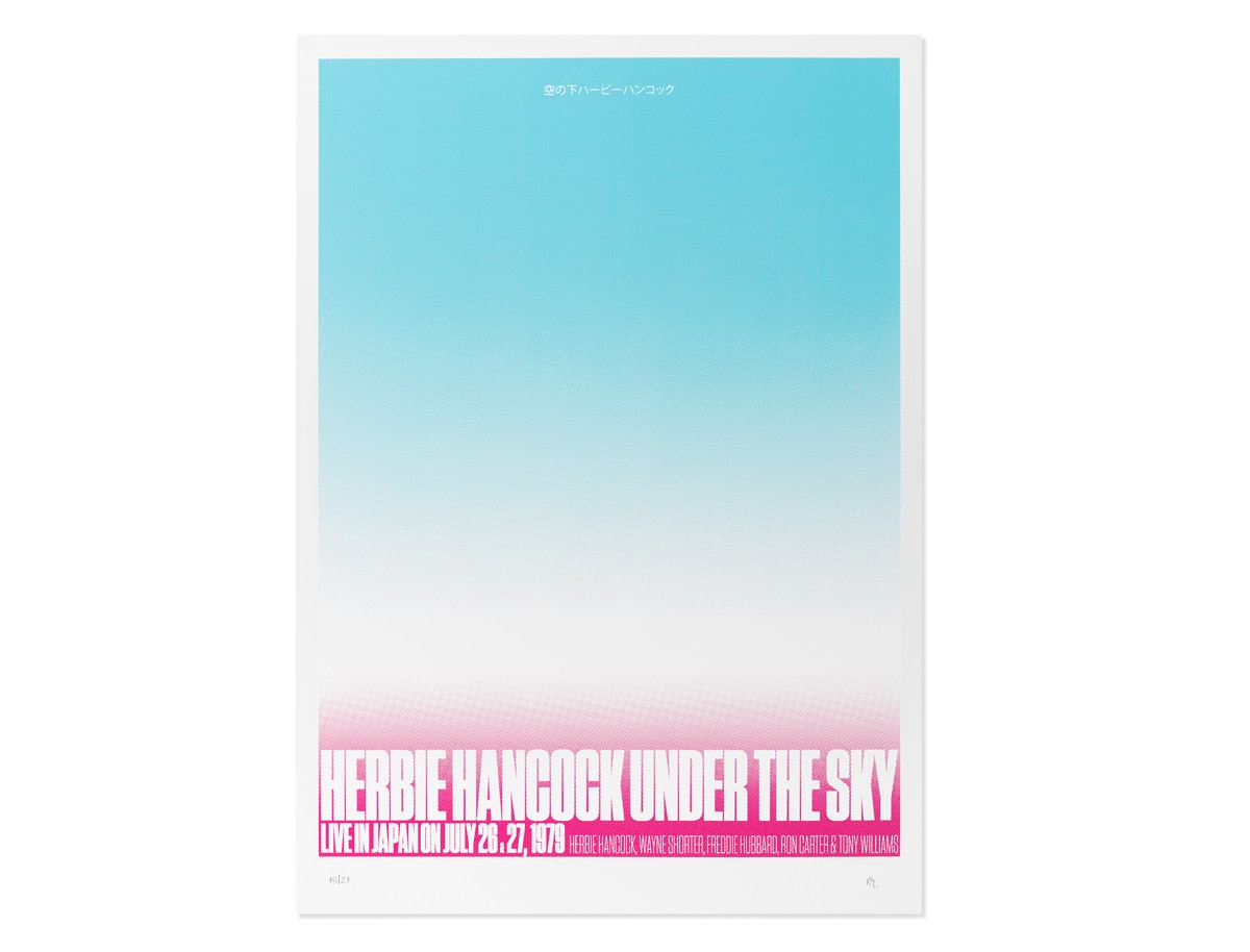 Print Herbie Hancock Under the Sky