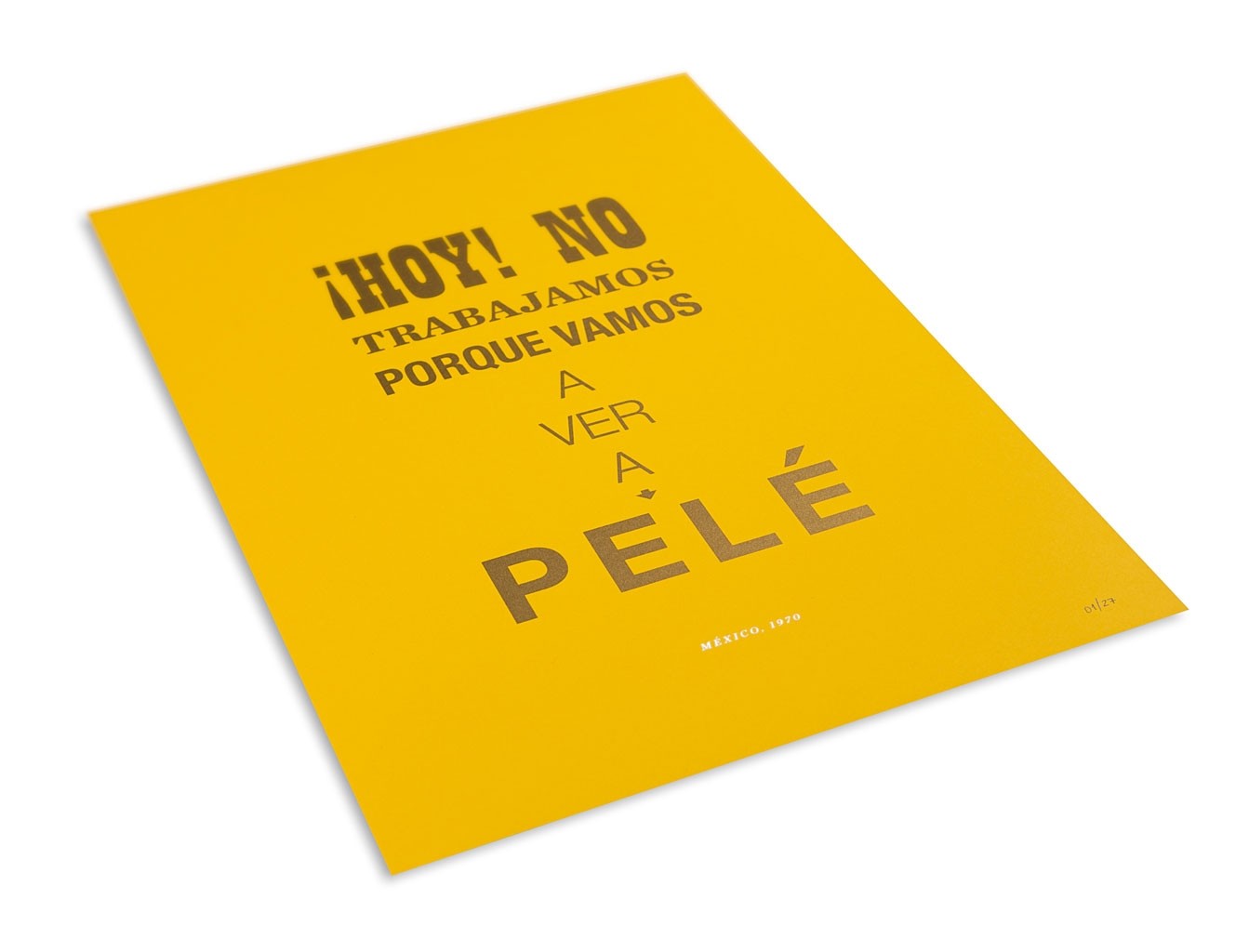¡HOY! No Trabajamos porque vamos a ver a Pelé
